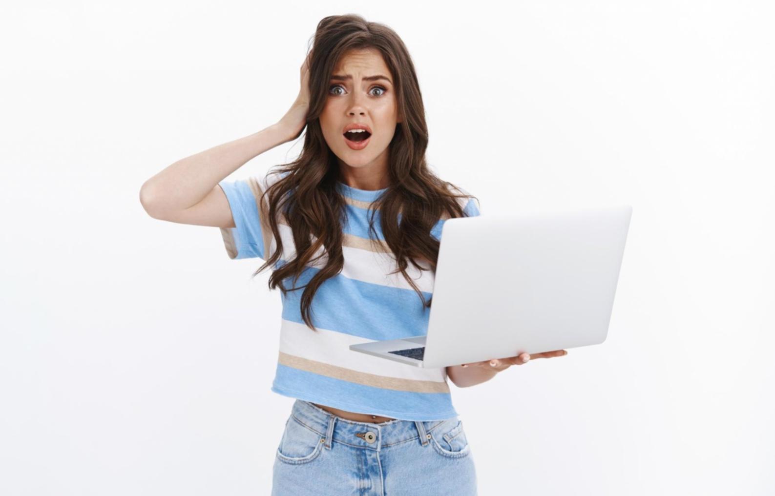 Search performance graph with trending data