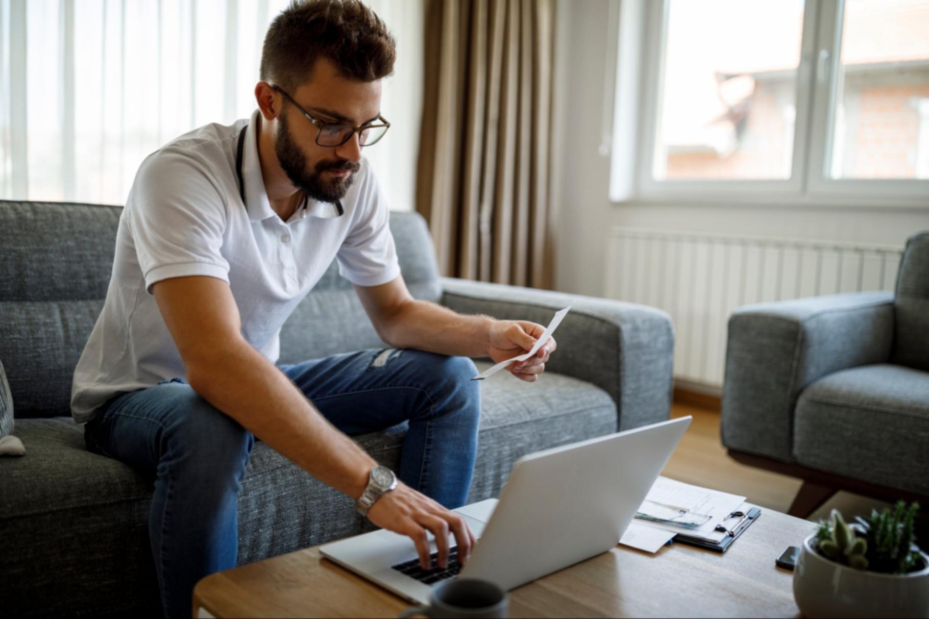 Traffic source breakdown chart