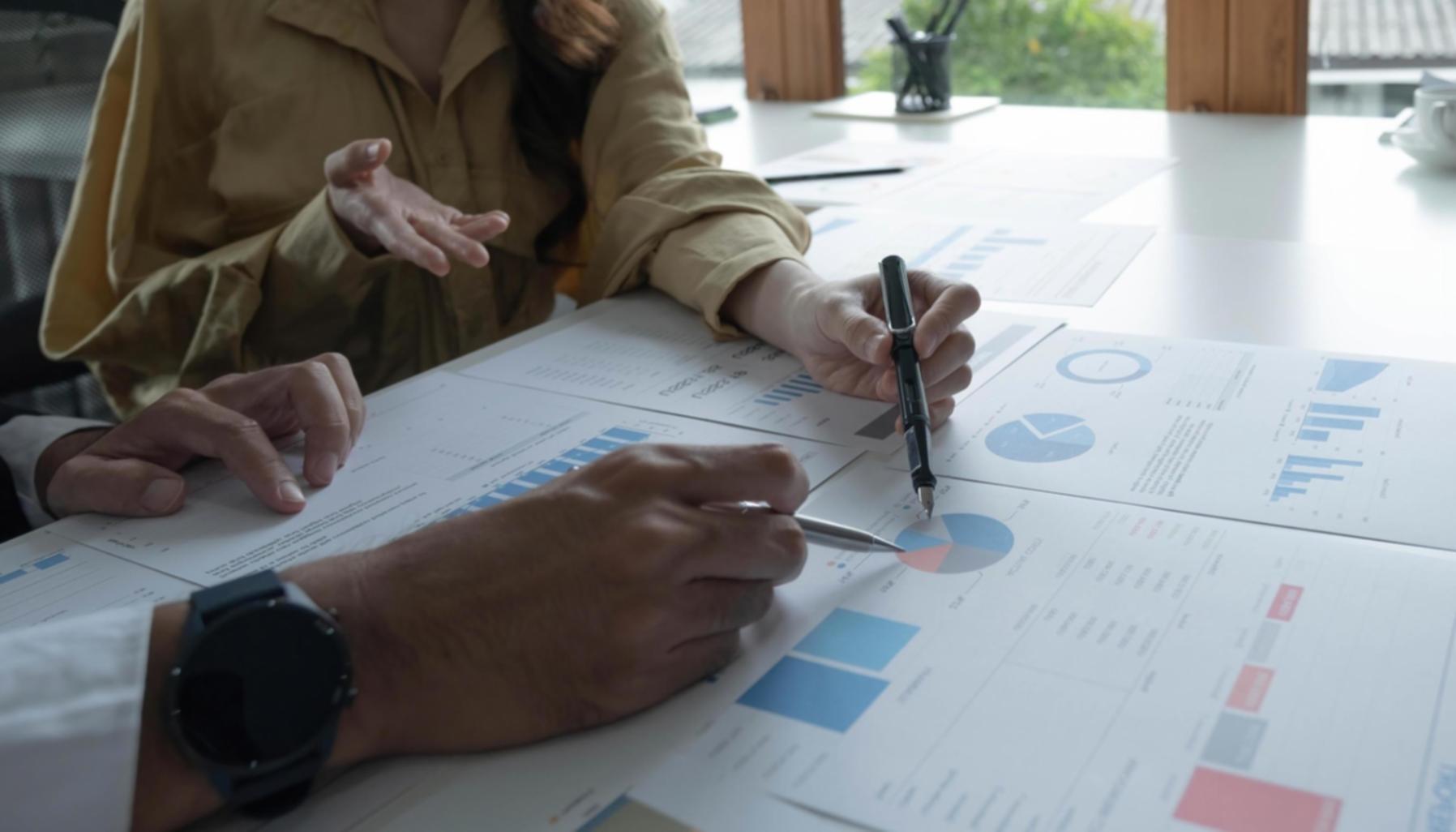 Analytics dashboard workspace